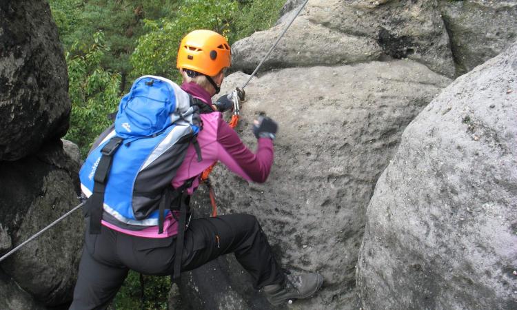 PROGRAM - via ferrata v Saském Švýcarsku s doprovodem