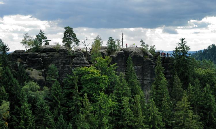 skalní hrad Šaunštejn